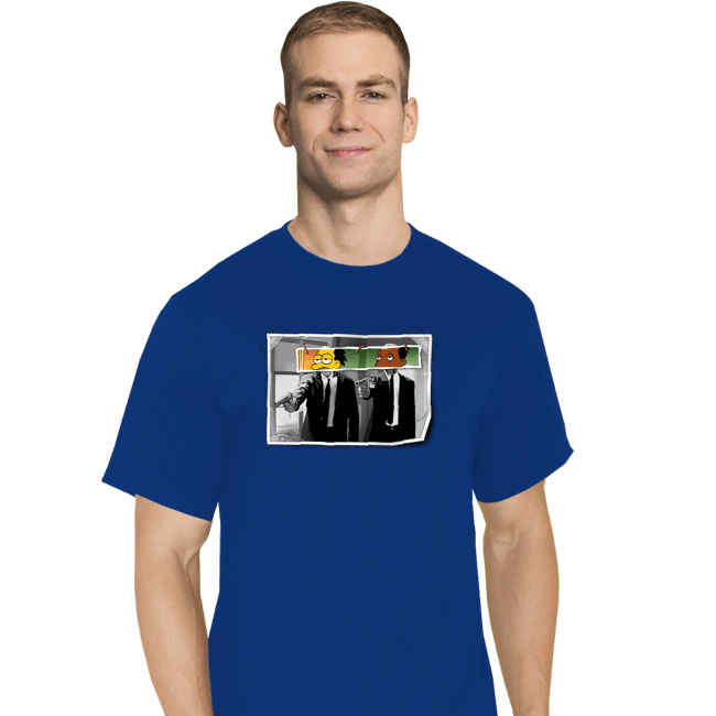 Daily_Deal_Shirts T-Shirts, Tall / Large / Royal Blue Nuclear Fiction