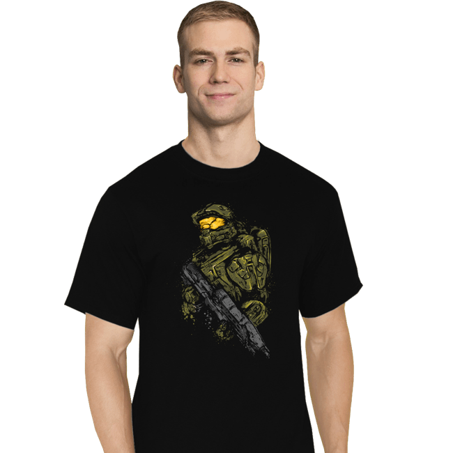 Shirts T-Shirts, Tall / Large / Black Master Chief