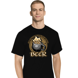 Secret_Shirts T-Shirts, Tall / Large / Black Beer Adventures