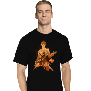 Shirts T-Shirts, Tall / Large / Black Vago Mundo Zhongli