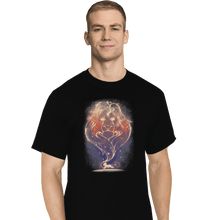 Load image into Gallery viewer, Shirts T-Shirts, Tall / Large / Black Starry Lost King

