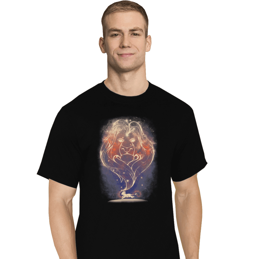 Shirts T-Shirts, Tall / Large / Black Starry Lost King