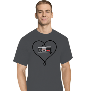 Shirts T-Shirts, Tall / Large / Charcoal Gaming Forever