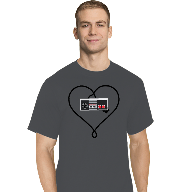 Shirts T-Shirts, Tall / Large / Charcoal Gaming Forever