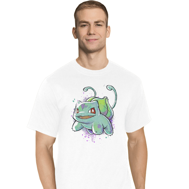 Shirts T-Shirts, Tall / Large / White Grass Ink