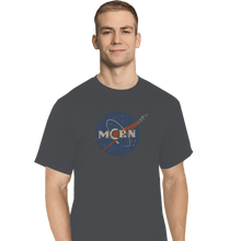Load image into Gallery viewer, Shirts T-Shirts, Tall / Large / Charcoal Martian Navy
