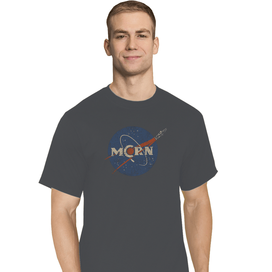 Shirts T-Shirts, Tall / Large / Charcoal Martian Navy