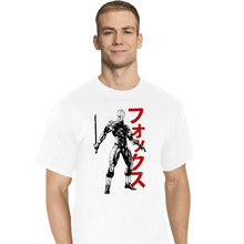 Load image into Gallery viewer, Shirts T-Shirts, Tall / Large / White The Gray Fox
