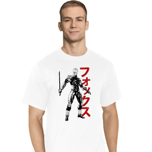 Shirts T-Shirts, Tall / Large / White The Gray Fox