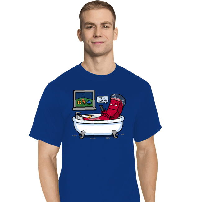 Daily_Deal_Shirts T-Shirts, Tall / Large / Royal Blue Piece On The Way