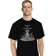 Load image into Gallery viewer, Shirts T-Shirts, Tall / Large / Black Release The Krakitten
