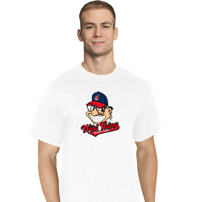 Shirts T-Shirts, Tall / Large / White Wild Thing