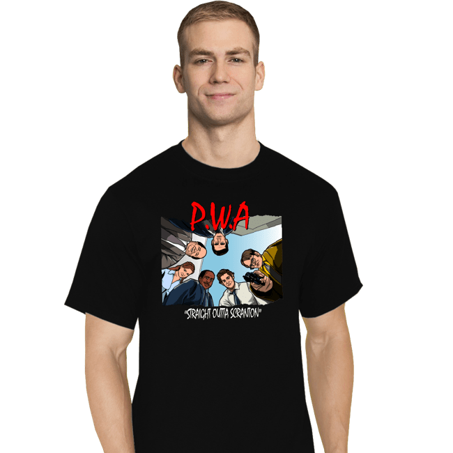 Shirts T-Shirts, Tall / Large / Black Paper With Attitude