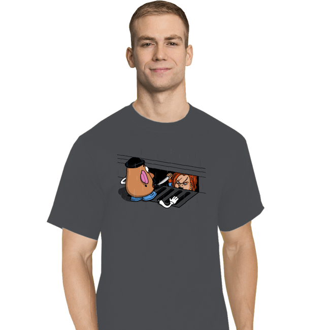 Shirts T-Shirts, Tall / Large / Charcoal Chuckit!