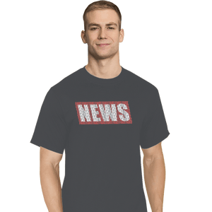 Shirts T-Shirts, Tall / Large / Charcoal NEWS