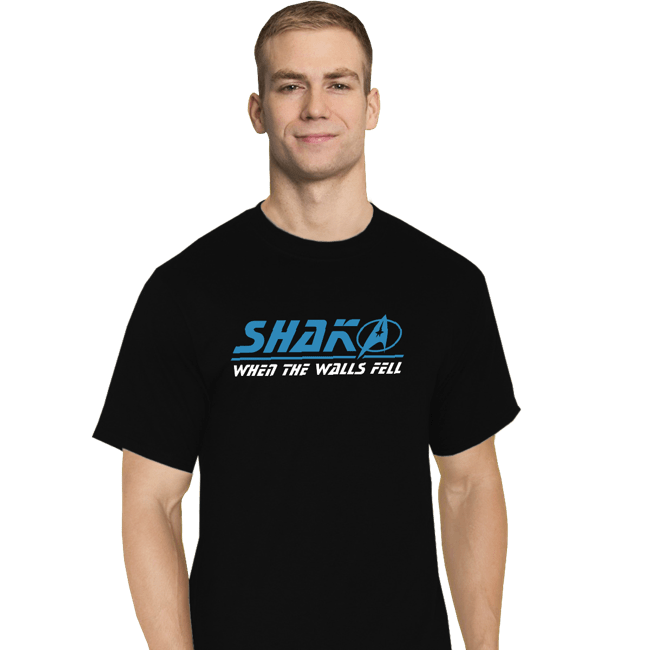 Daily_Deal_Shirts T-Shirts, Tall / Large / Black Shaka Trek