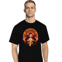 Load image into Gallery viewer, Daily_Deal_Shirts T-Shirts, Tall / Large / Black Tri Beam Strange
