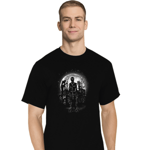 Shirts T-Shirts, Tall / Large / Black Moonlight Kira