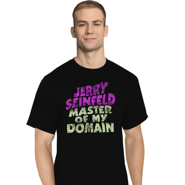 Secret_Shirts T-Shirts, Tall / Large / Black Master Of My Domain