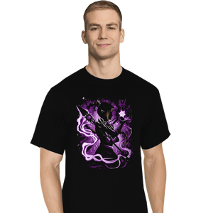 Daily_Deal_Shirts T-Shirts, Tall / Large / Black Shadow Heart