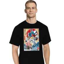 Load image into Gallery viewer, Daily_Deal_Shirts T-Shirts, Tall / Large / Black RX-78-2 Gundam in Japan
