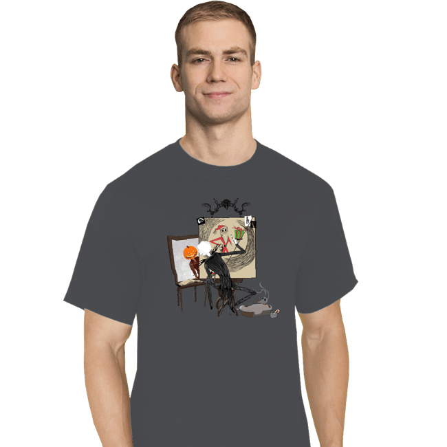 Daily_Deal_Shirts T-Shirts, Tall / Large / Charcoal Jack Rockwell