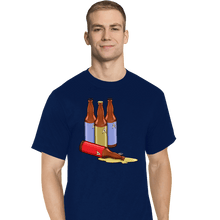 Load image into Gallery viewer, Secret_Shirts T-Shirts, Tall / Large / Navy Red Label Down
