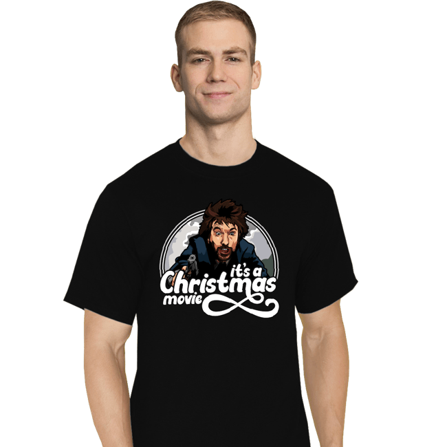 Daily_Deal_Shirts T-Shirts, Tall / Large / Black It's A Christmas Movie