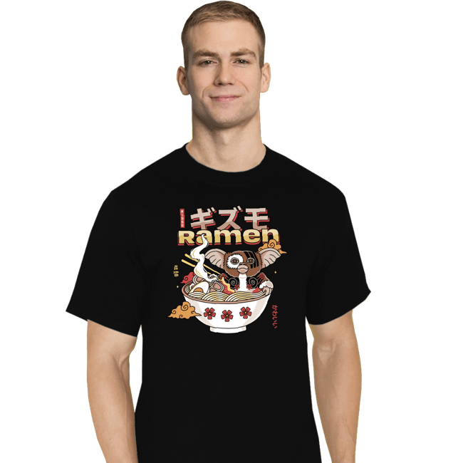 Secret_Shirts T-Shirts, Tall / Large / Black Dangerous Night Ramen