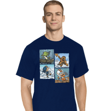 Load image into Gallery viewer, Shirts T-Shirts, Tall / Large / Navy Playful Rebels
