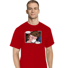 Load image into Gallery viewer, Shirts T-Shirts, Tall / Large / Red Rebelstein Kiss
