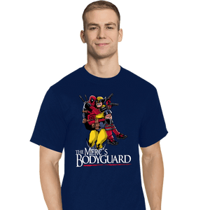 Daily_Deal_Shirts T-Shirts, Tall / Large / Navy The Merc's Bodyguard