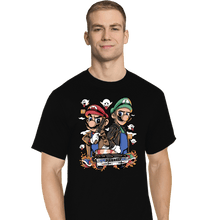 Load image into Gallery viewer, Secret_Shirts T-Shirts, Tall / Large / Black Plumber Family Business
