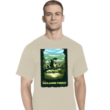 Load image into Gallery viewer, Daily_Deal_Shirts T-Shirts, Tall / Large / White Visit Tsukamori Forest
