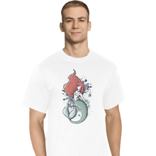 Load image into Gallery viewer, Shirts T-Shirts, Tall / Large / White The Mermaid
