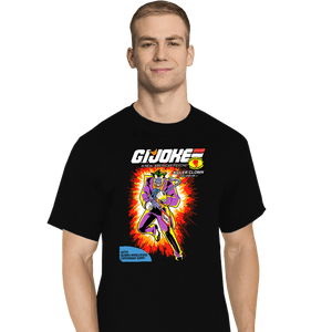 Daily_Deal_Shirts T-Shirts, Tall / Large / Black GI Joker