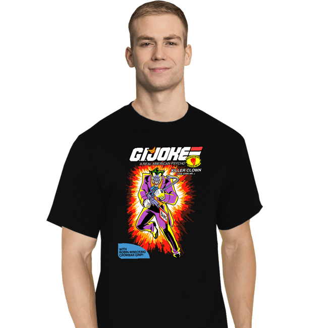Daily_Deal_Shirts T-Shirts, Tall / Large / Black GI Joker