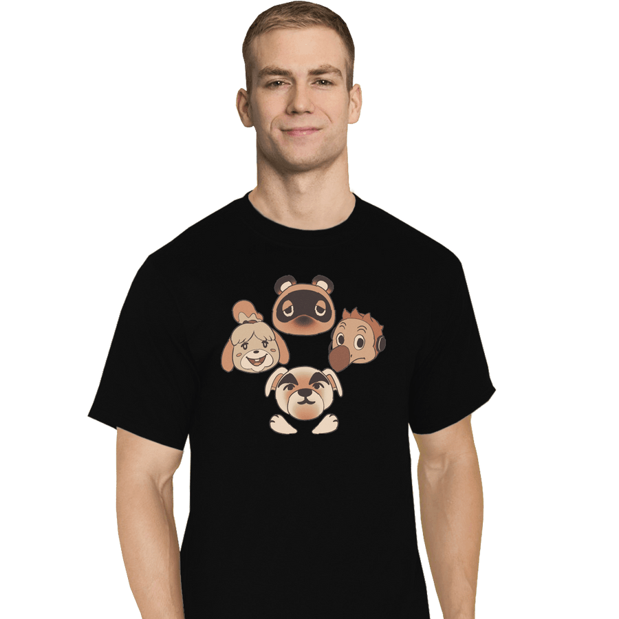 Shirts T-Shirts, Tall / Large / Black Animal Queen
