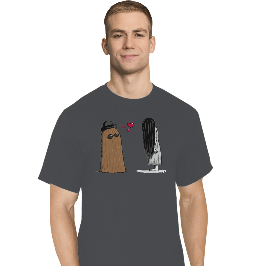 Shirts T-Shirts, Tall / Large / Charcoal Hairy Love