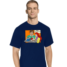 Load image into Gallery viewer, Daily_Deal_Shirts T-Shirts, Tall / Large / Navy Great Reflexes
