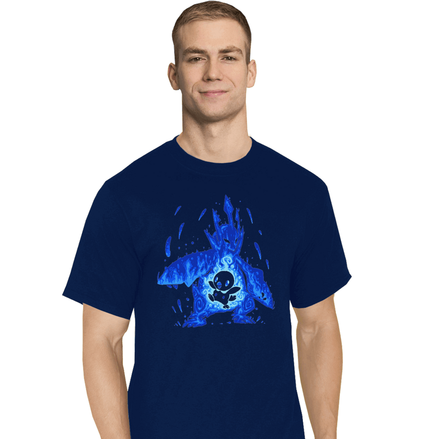 Shirts T-Shirts, Tall / Large / Navy The Water Emperor Within