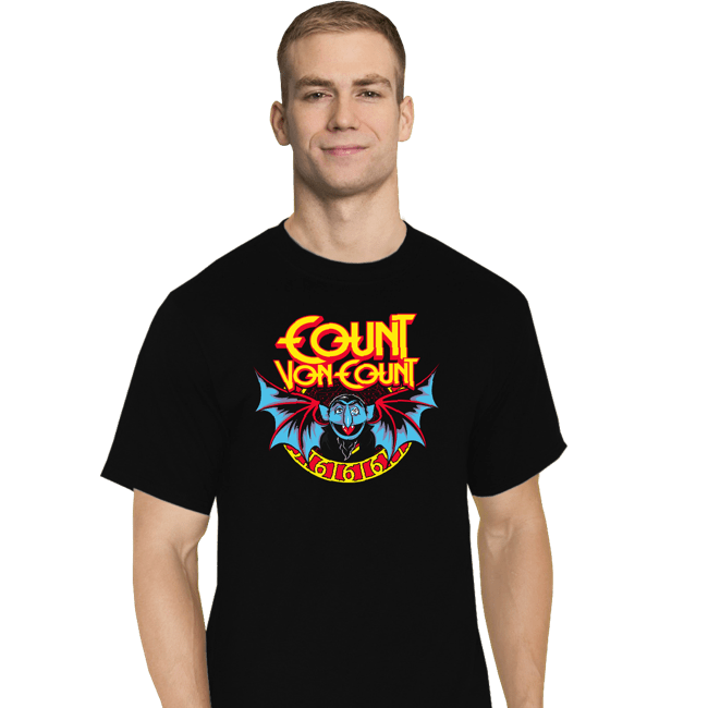 Daily_Deal_Shirts T-Shirts, Tall / Large / Black The Count