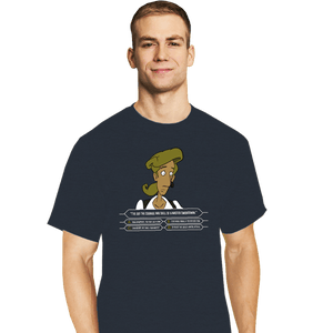 Secret_Shirts T-Shirts, Tall / Large / Dark Heather Who Wants To Be A Pirate