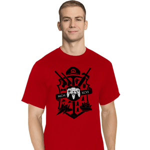 Shirts T-Shirts, Tall / Large / Red House Of 64 Crest