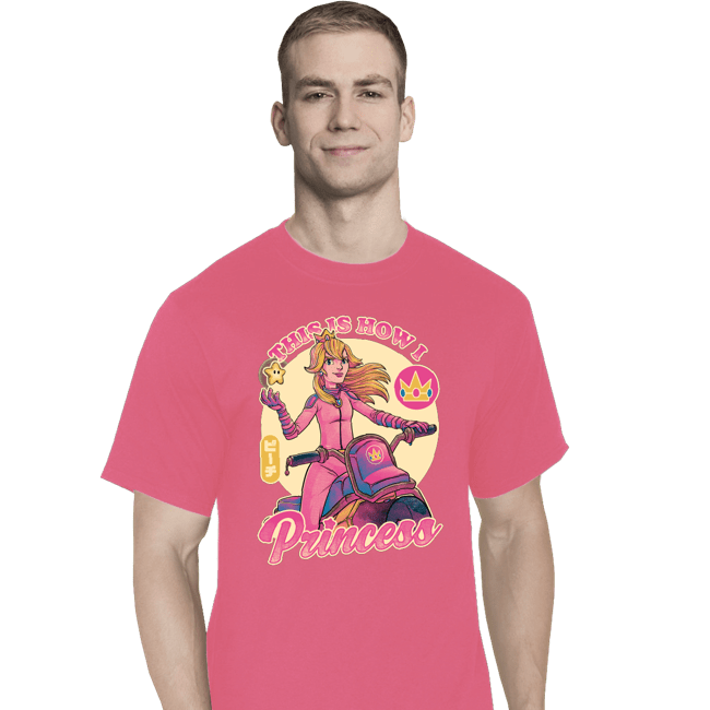 Secret_Shirts T-Shirts, Tall / Large / Red How I Princess