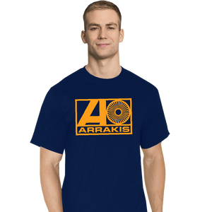 Last_Chance_Shirts T-Shirts, Tall / Large / Navy Arrakis Records