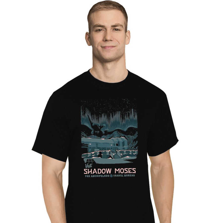 Shirts T-Shirts, Tall / Large / Black Visit Shadow Moses