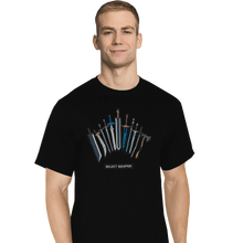 Load image into Gallery viewer, Daily_Deal_Shirts T-Shirts, Tall / Large / Black Select Weapon
