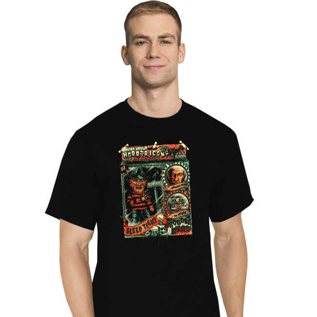 Shirts T-Shirts, Tall / Large / Black Sleep Tight Bobblehead