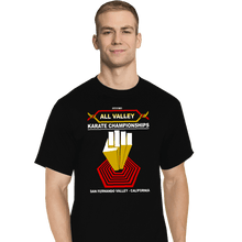 Load image into Gallery viewer, Daily_Deal_Shirts T-Shirts, Tall / Large / Black All Valley Karate
